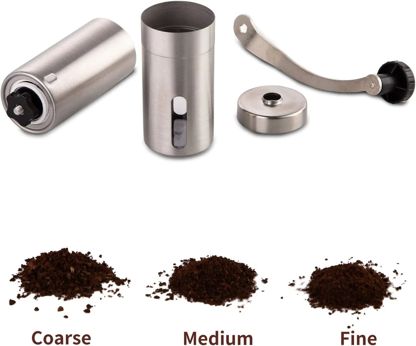 Stainless Steel Manual Coffee Grinder