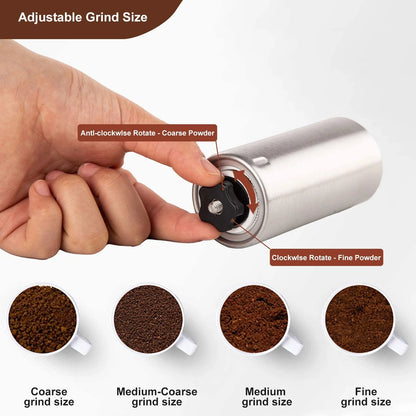 Stainless Steel Manual Coffee Grinder